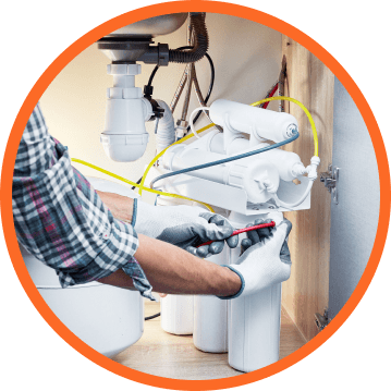 Reverse Osmosis Water Filtration System.